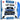 All-Fit lip trim packaging with blue on a white background