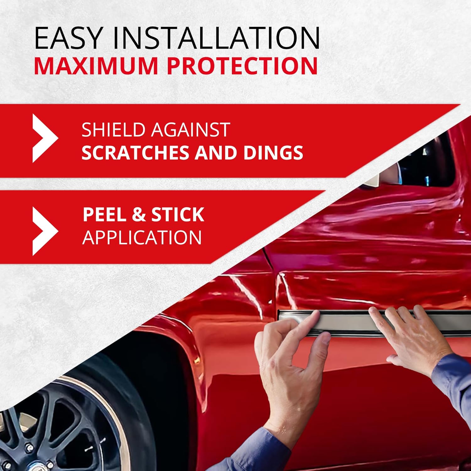 All-Fit Replacement Square Body Side Molding – 1973-1987 Chevy/GMC