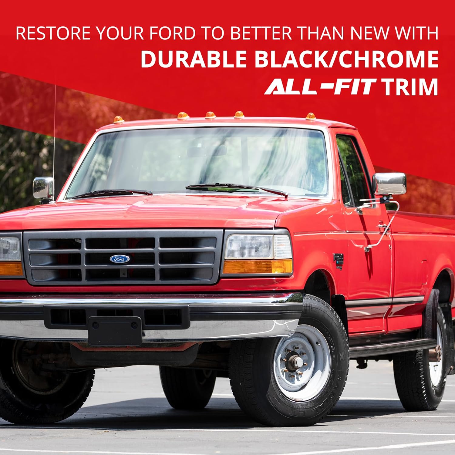 All-Fit Replacement Body Side Molding – 1992-1996 Ford