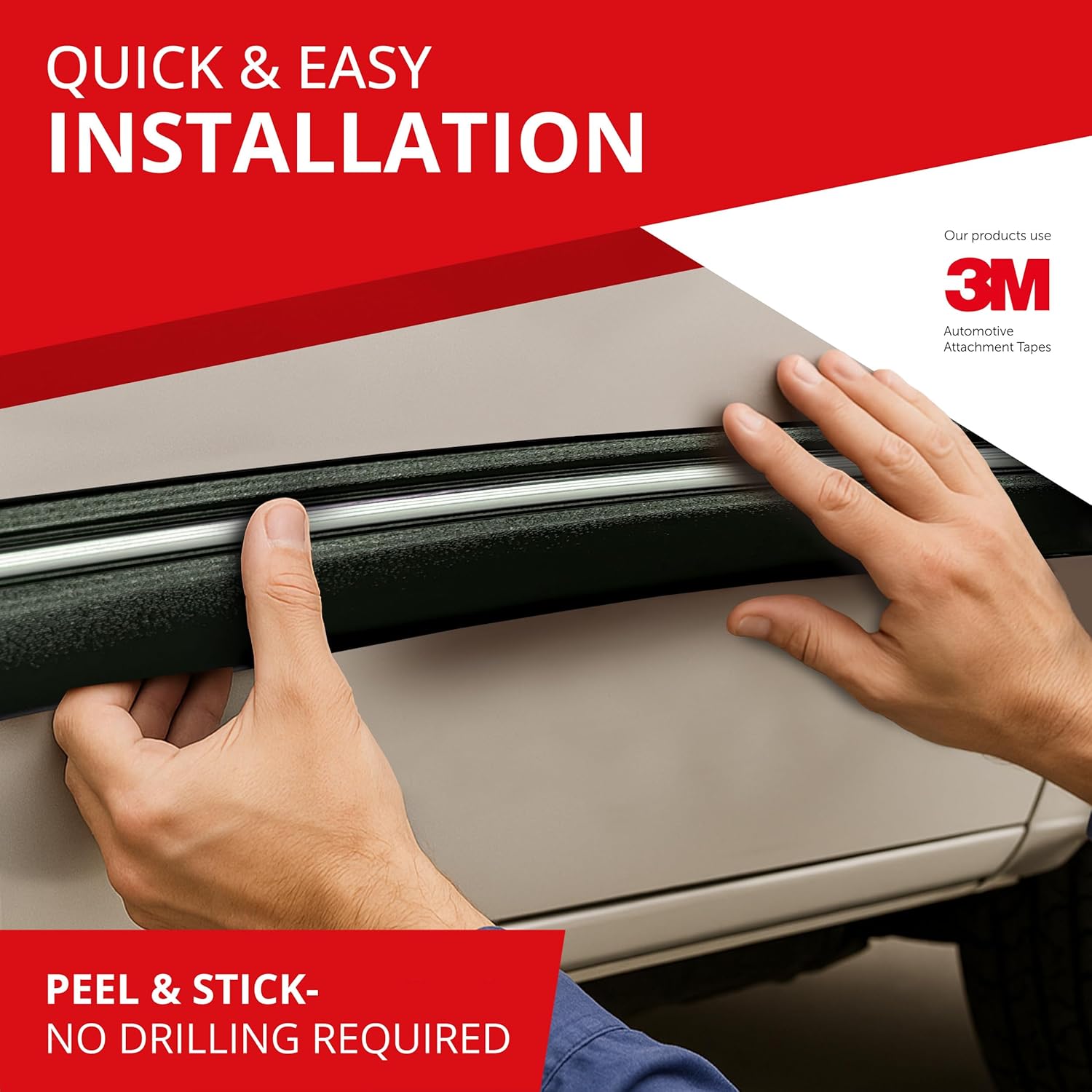 All-Fit Replacement Body Side Molding – 1983–1990 Chevy/GMC/Toyota
