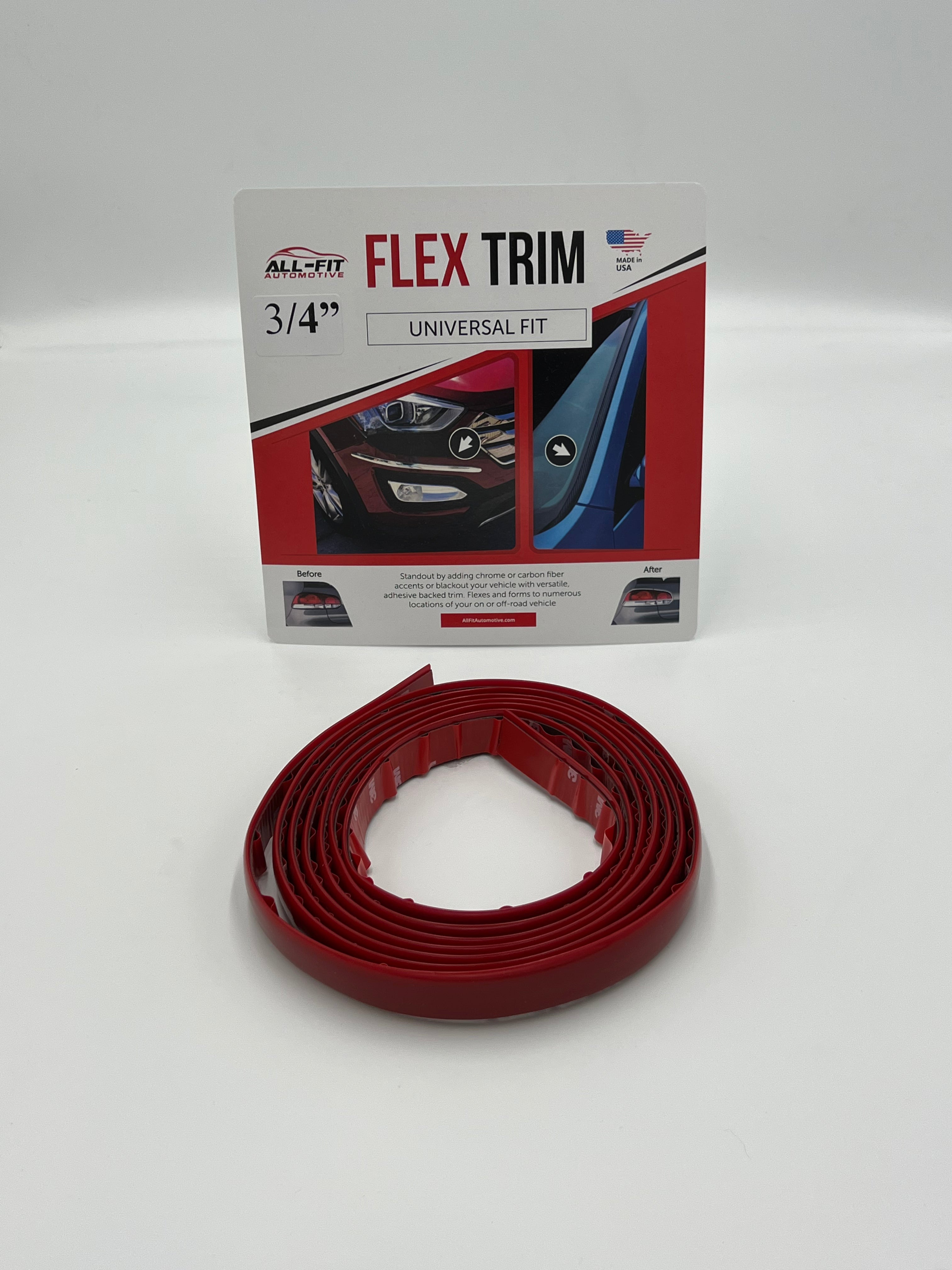 All-Fit Automotive | Lip Trim - Universal Fit - ¼ Inch - (White