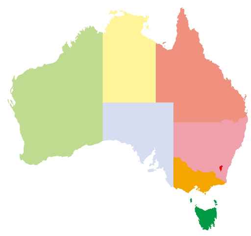 Australia's Map